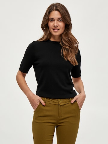 Pullover 'Pamela' di minus in nero: frontale