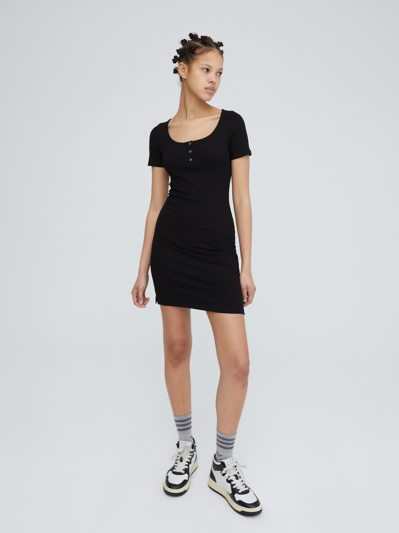 EDITED Vestido 'Gisela' negro