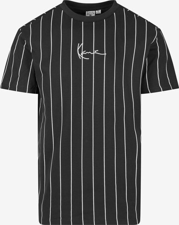 Maglietta 'Essential' di Karl Kani in nero: frontale