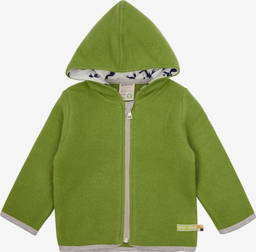 loud + proud Fleece Jacket in Green: front