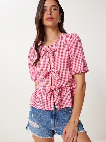 Happiness İstanbul Blus i rosa