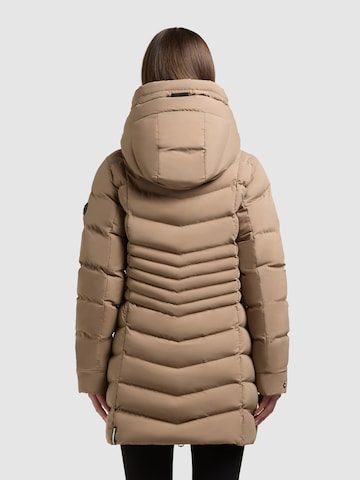 khujo Winter coat 'Lava' in Brown