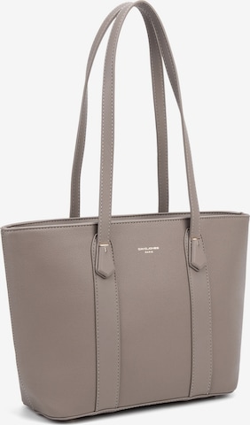 David Jones Schoudertas in Beige: voorkant