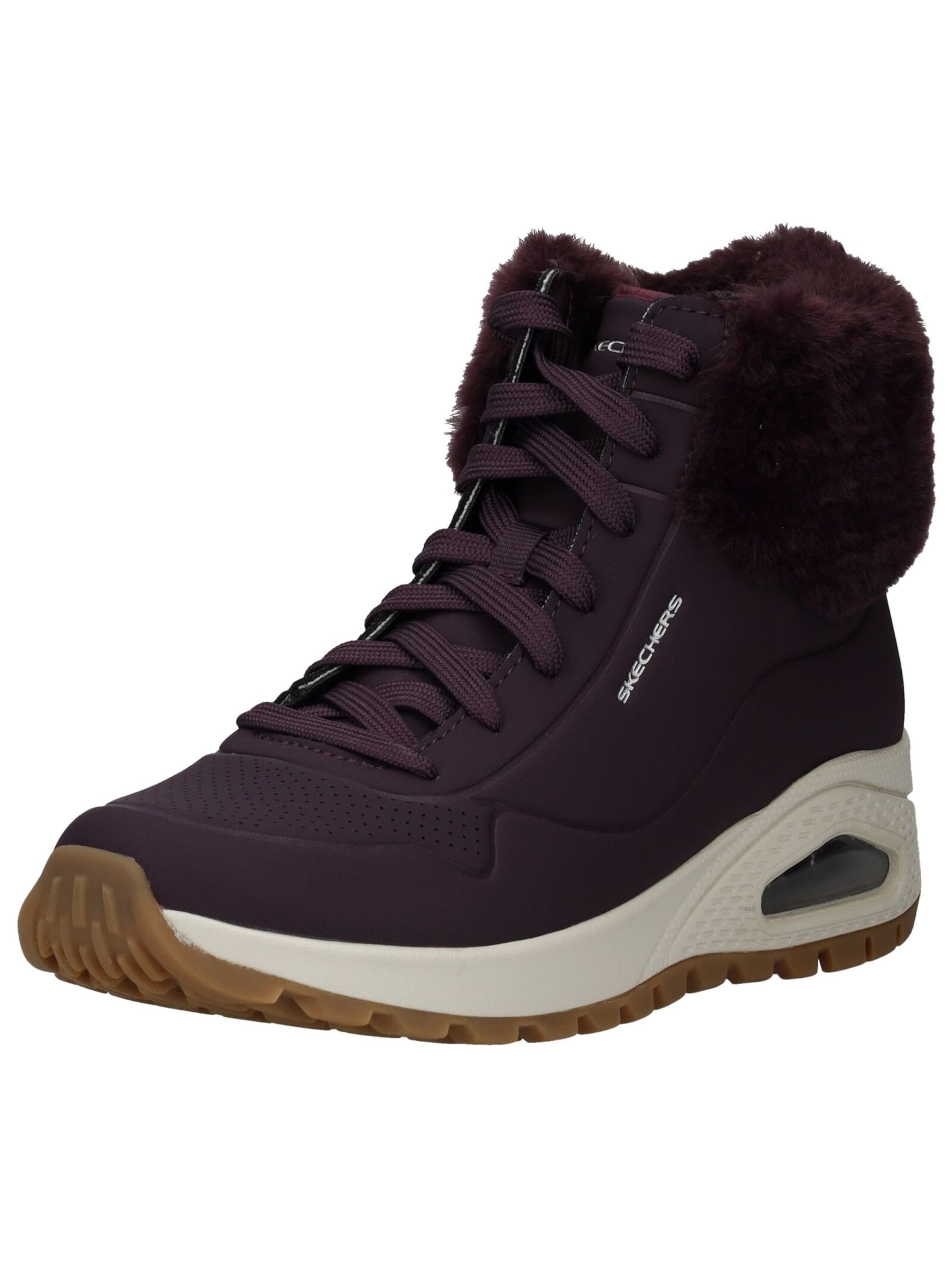 SKECHERS Veterlaarsjes in Rood: voorkant