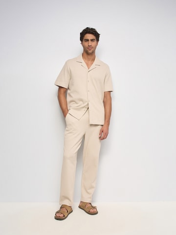 Salsa Jeans Regular Trousers in Beige: front