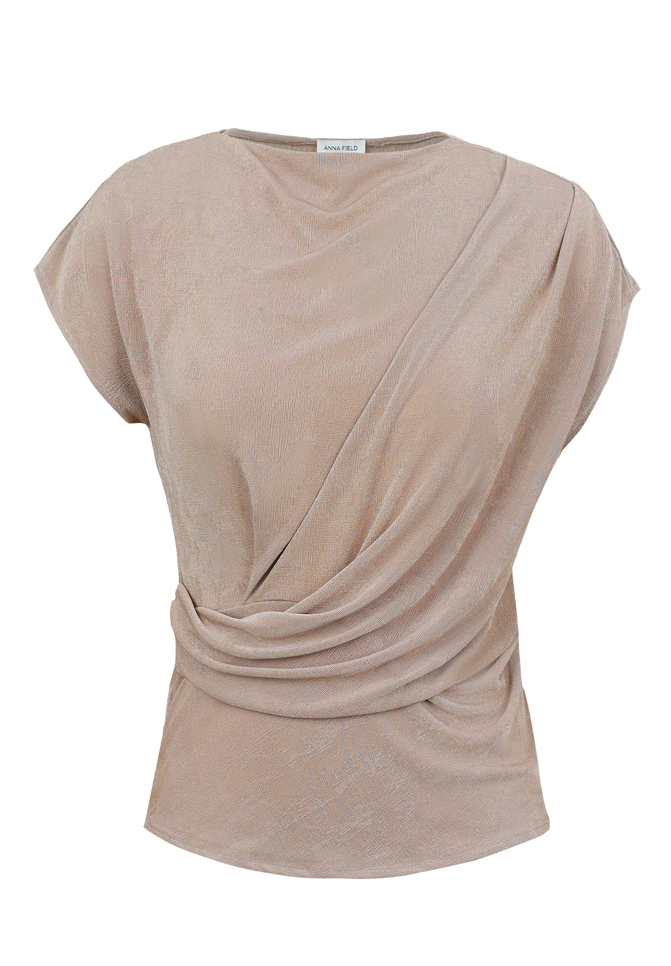 Anna Field T-Shirt in Braun: Vorderseite