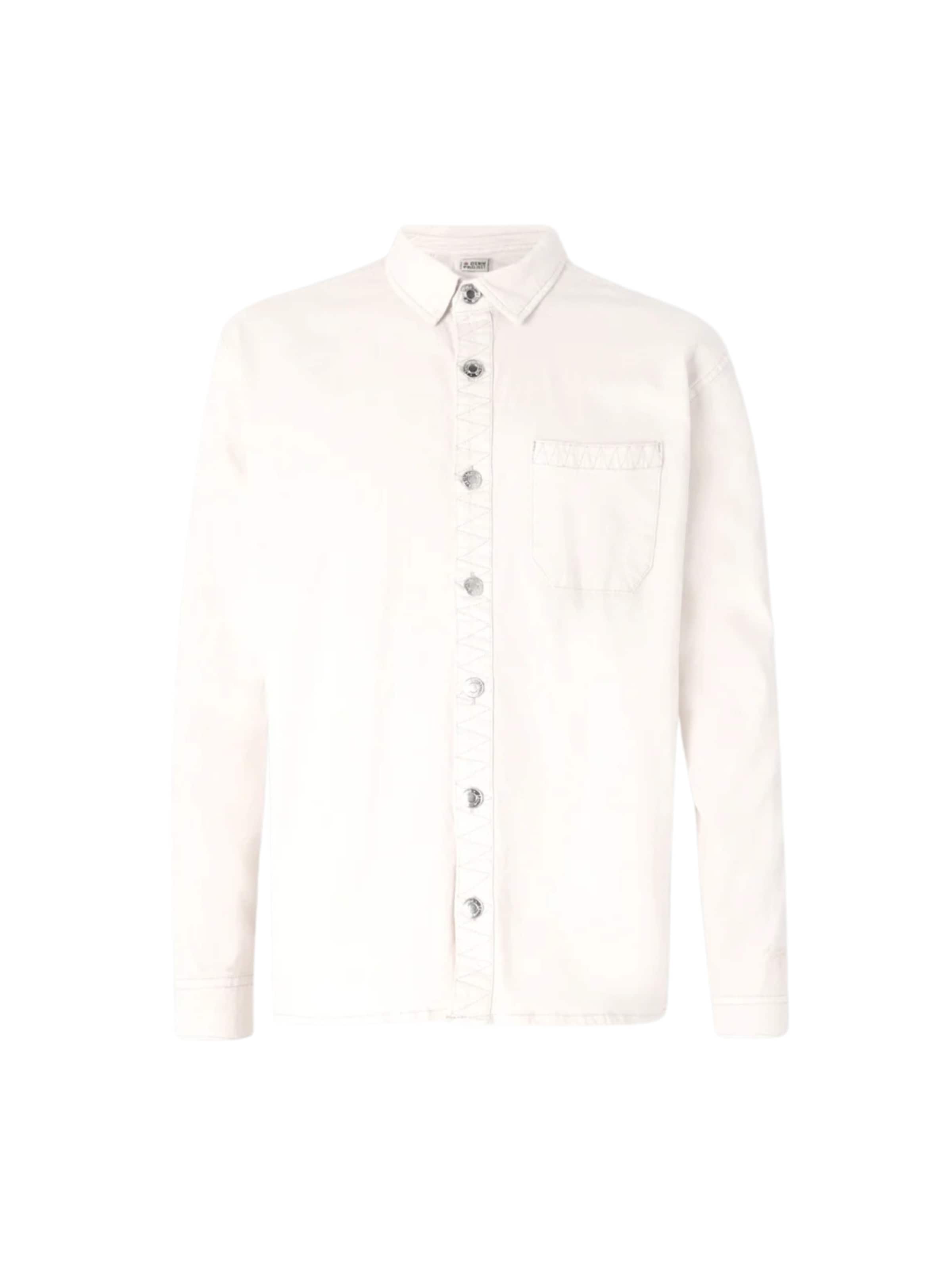 Denim Project Košile ' DPStitch ' - krémová, Produkt