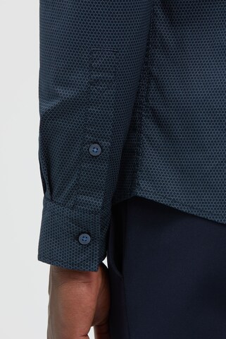 CMPD Regular fit Button Up Shirt in Blue