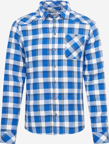 BLEND Button Up Shirt in Blue: front