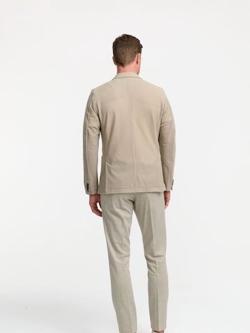 Zuitable Slim Fit Sakko 'DiBob'‌‌‌ in Beige