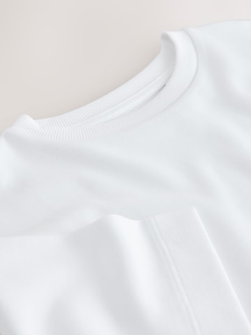 T-Shirt Next en blanc