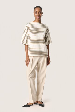 SOAKED IN LUXURY - Sweatshirt 'Ingina' em branco