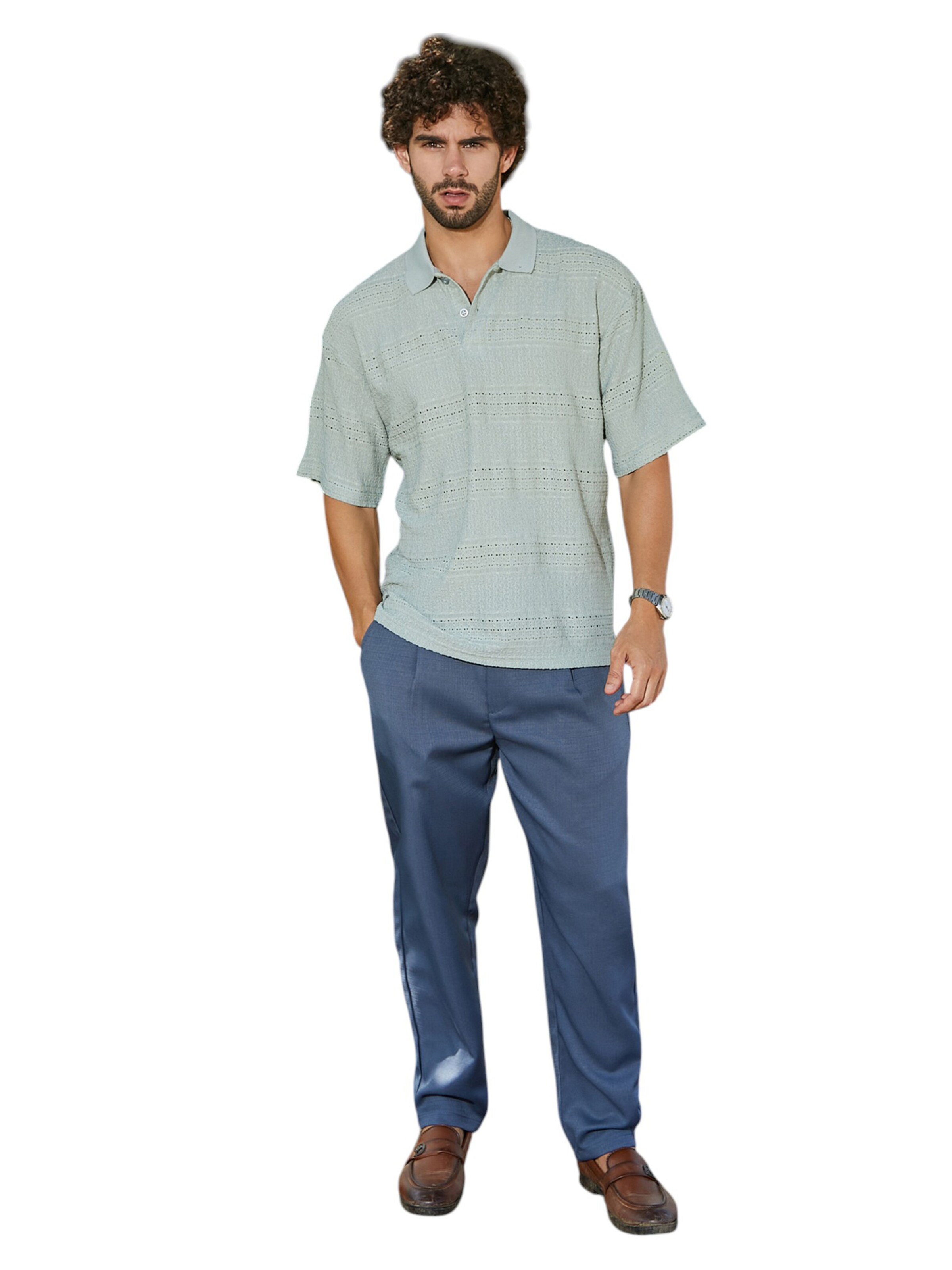 Campus Sutra Shirt in Green