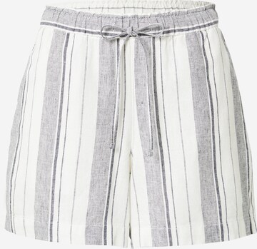 GAP Regular Trousers in White: front