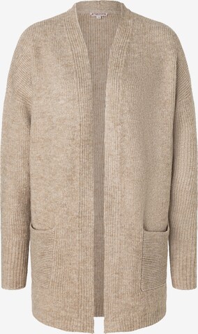 TIMEZONE Knit Cardigan 'Cardi' in Beige: front