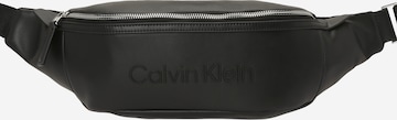 Calvin Klein Fanny Pack in Black: front