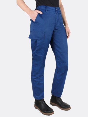 normani Regular Outdoor trousers ' Trooper ' in Blue