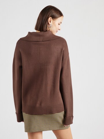 YAS Sweater 'YASFONNY' in Brown
