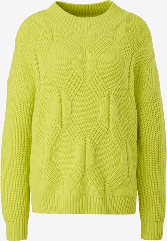 comma casual identity Sweater in Yellow: front