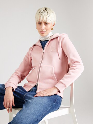 GANT Sweatjakke i pink