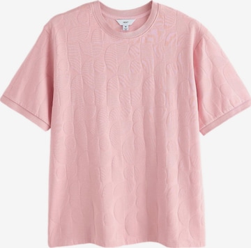 T-Shirt Next en rose : devant