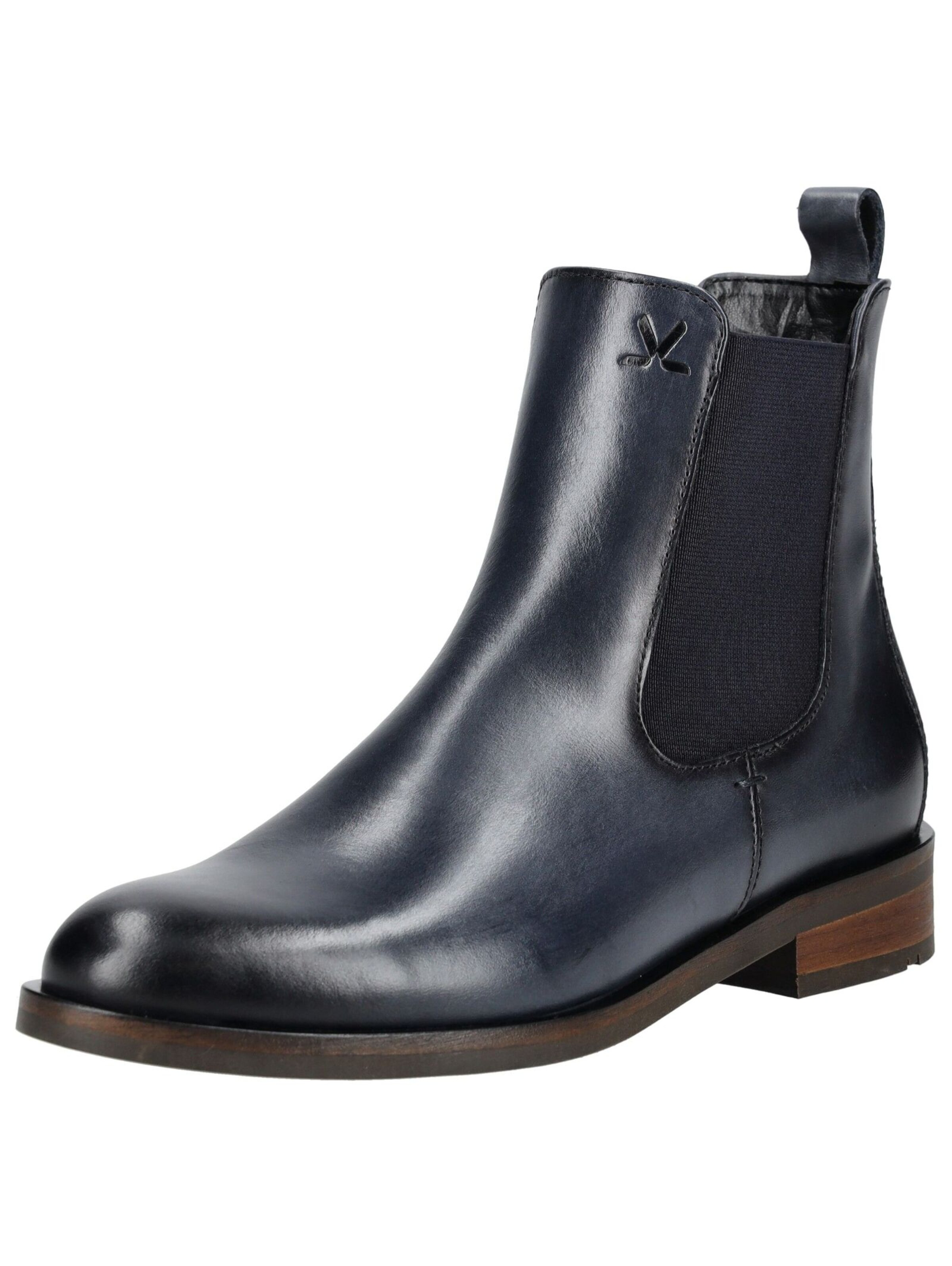 Chelsea Boots LLOYD SELECTED en bleu : devant