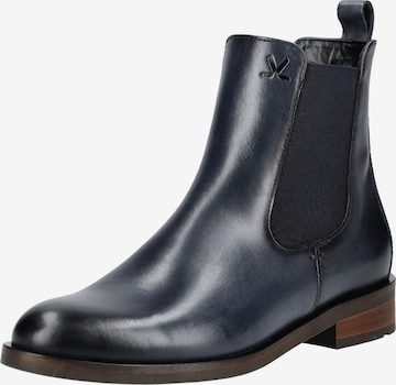 Chelsea Boots LLOYD SELECTED en bleu : devant
