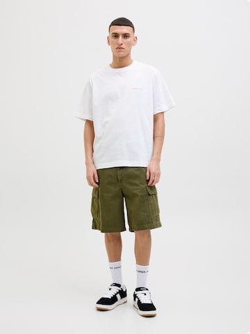 T-Shirt 'JORPAROS EASTER' JACK & JONES en blanc