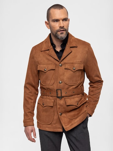 Antioch Between-season jacket in Brown: front