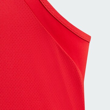 Haut de sport ADIDAS PERFORMANCE en rouge