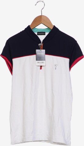 Golfino Poloshirt L in Weiß: predná strana