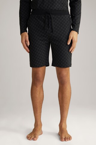 JOOP! Pajama Pants in Black: front