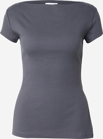 T-shirt TOPSHOP en gris : devant