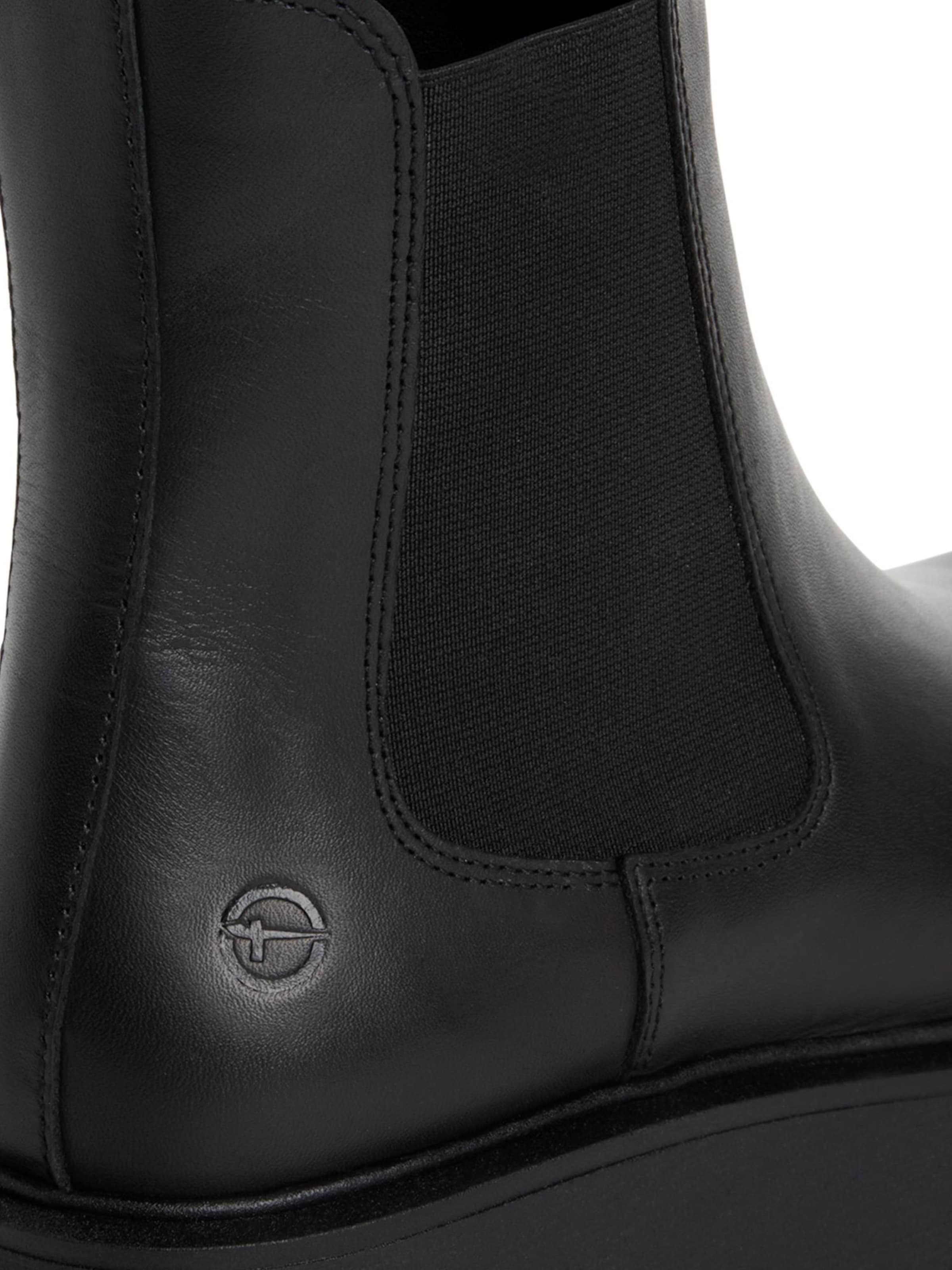Tamaris Chelsea Boots in Schwarz