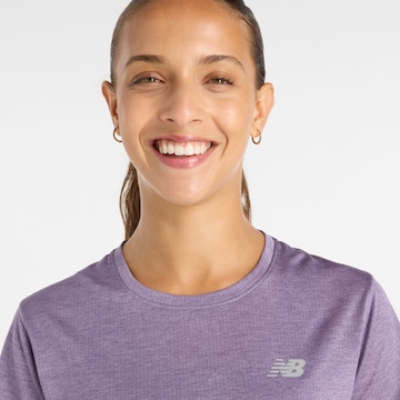 new balance Performance shirt 'Athletics' in Purple