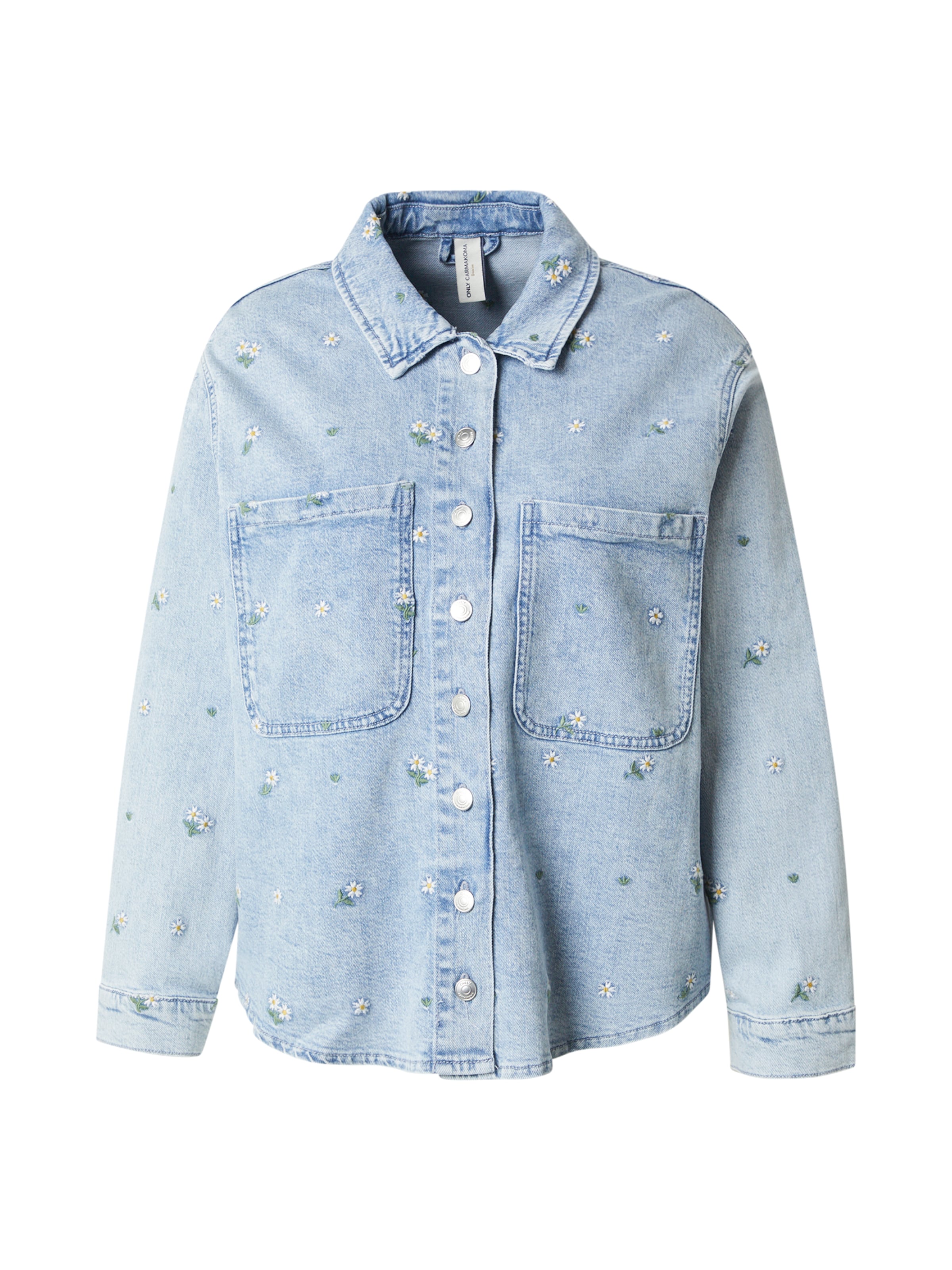 ONLY Carmakoma Блузка 'CARCASSIE' в Синий: спереди