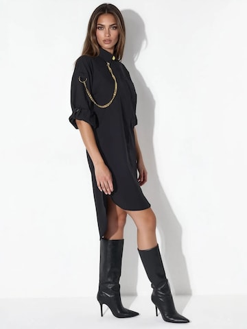 MSN Collection - Vestidos camiseiros em preto