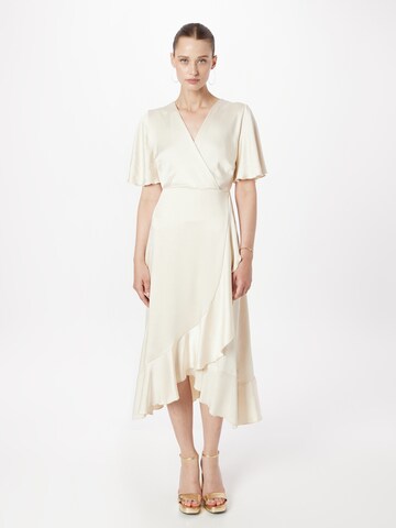 SISTERS POINT Cocktail Dress in White: front