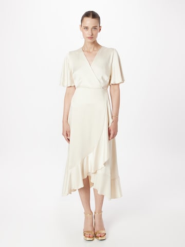 SISTERS POINT Cocktail Dress in White: front