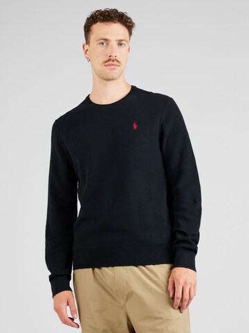 Polo Ralph Lauren Pullover in Schwarz: predná strana