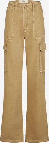 Loosefit Jeans cargo Goldgarn en beige : devant