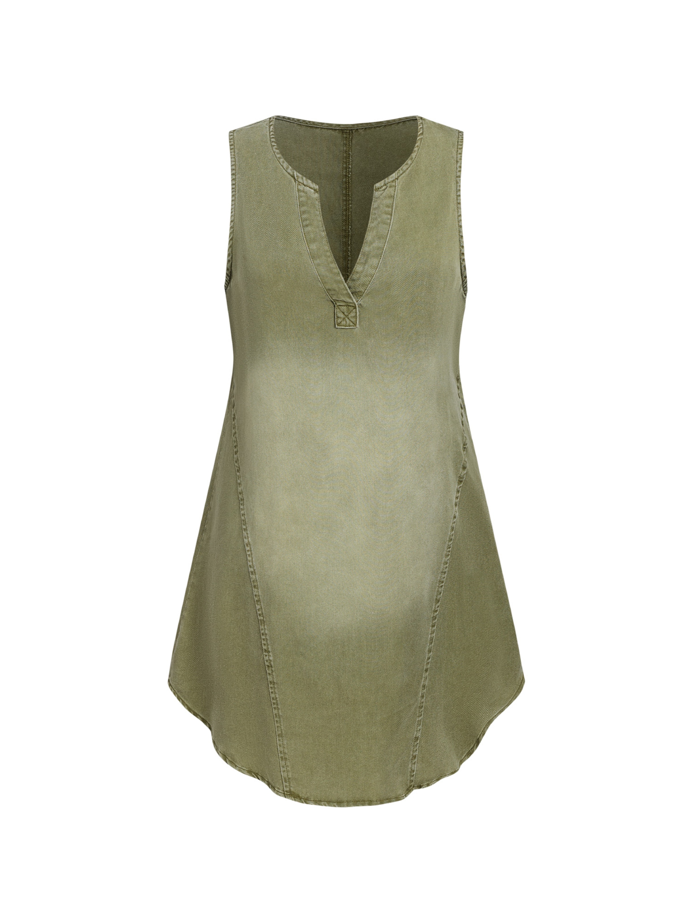 Cupshe Summer Dress 'Black-CAA05A3E112AB/Green-CAA05A3E112HR' in Green: front