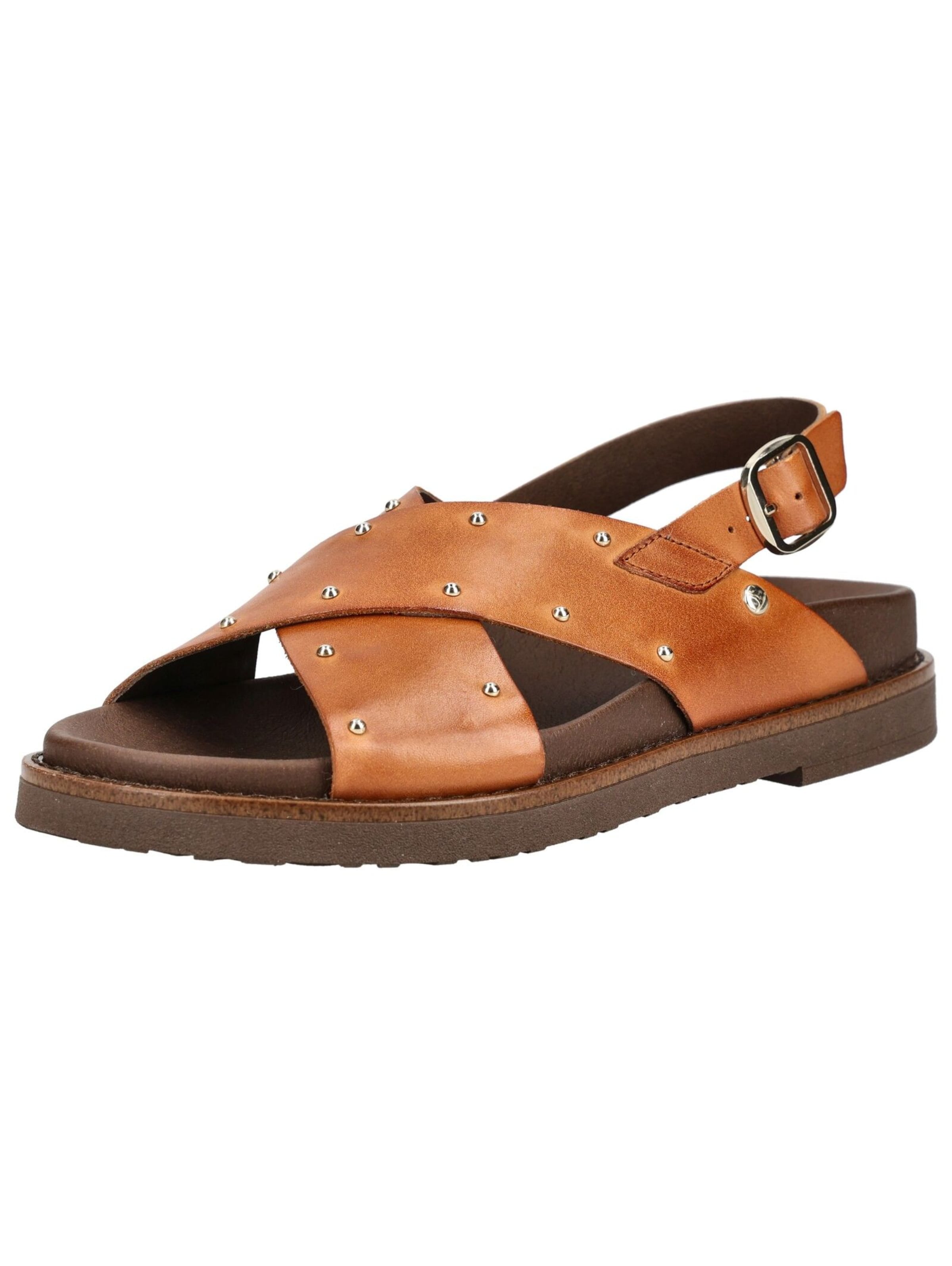 Sandalo con cinturino di PIKOLINOS in marrone: frontale
