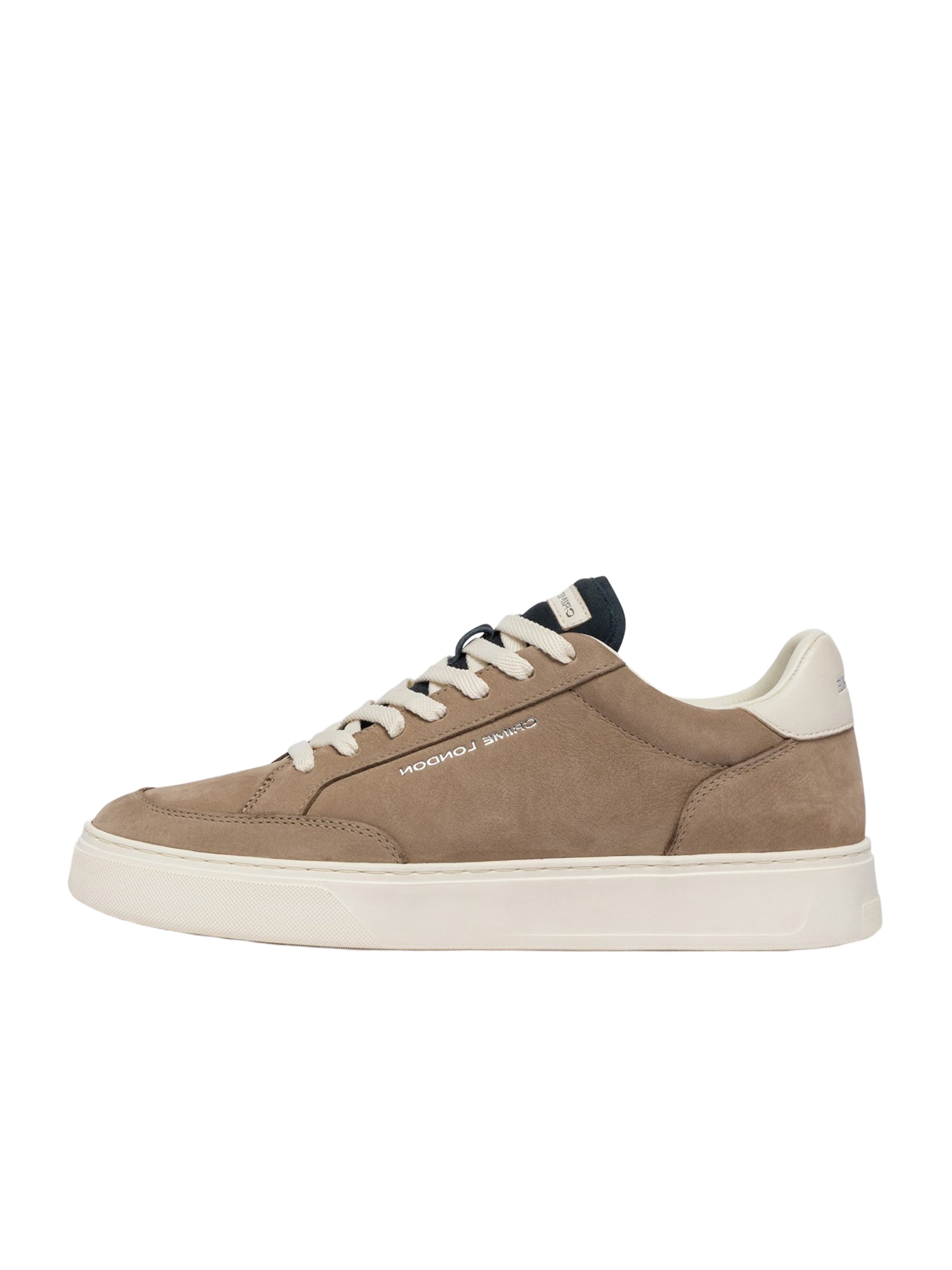 Crime London Sneakers laag in Beige: voorkant