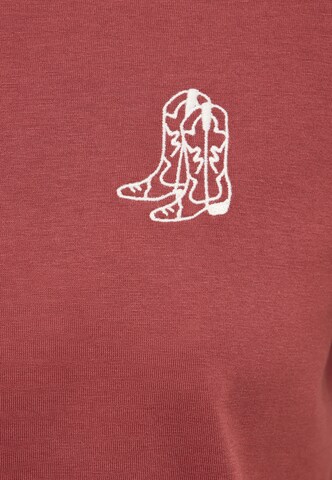 MUSTANG Shirt 'Monroe' in Rot