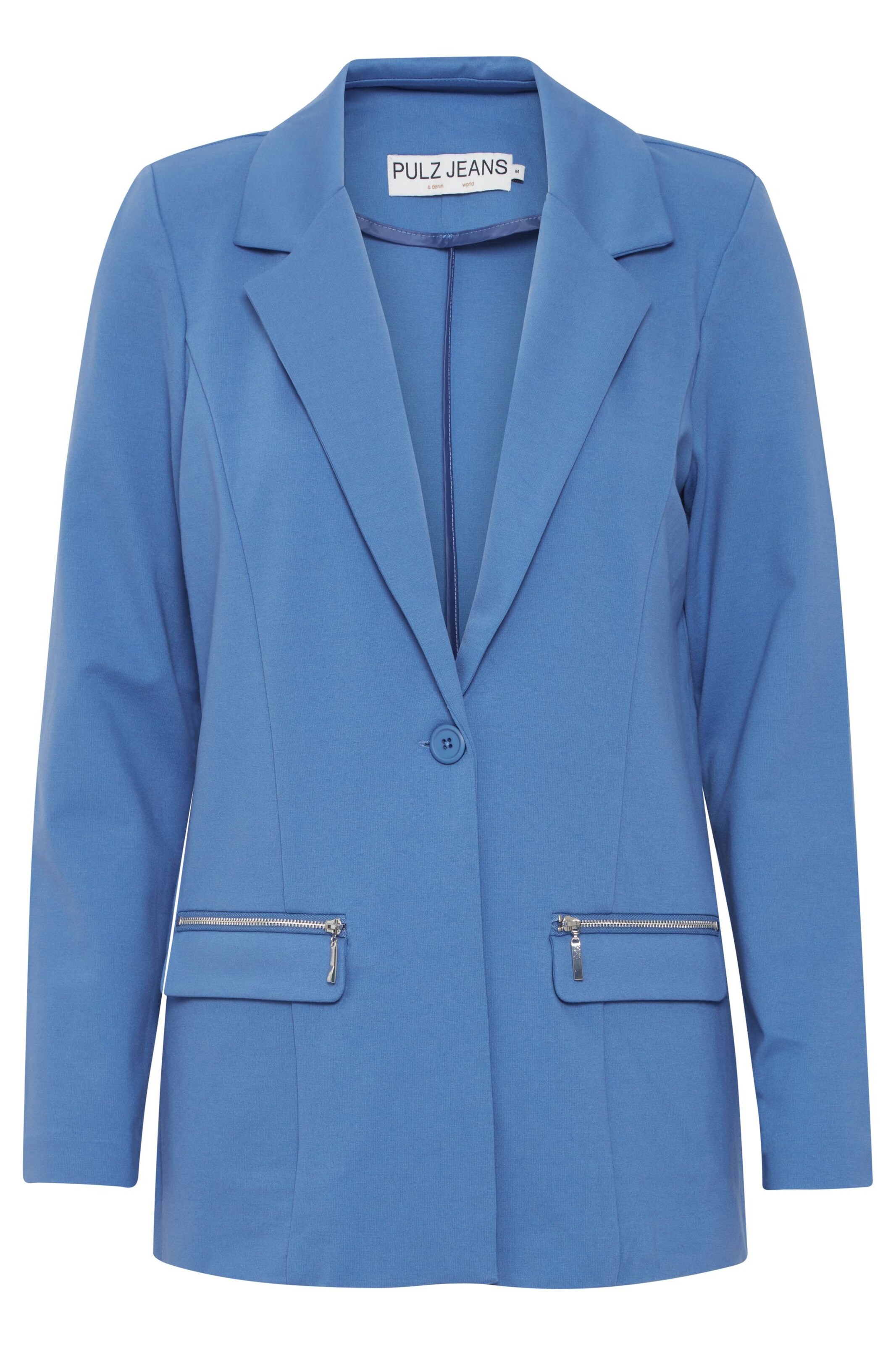 Blazer 'KIRA' PULZ Jeans en bleu : devant