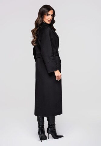 Ombre Tussenmantel in Zwart