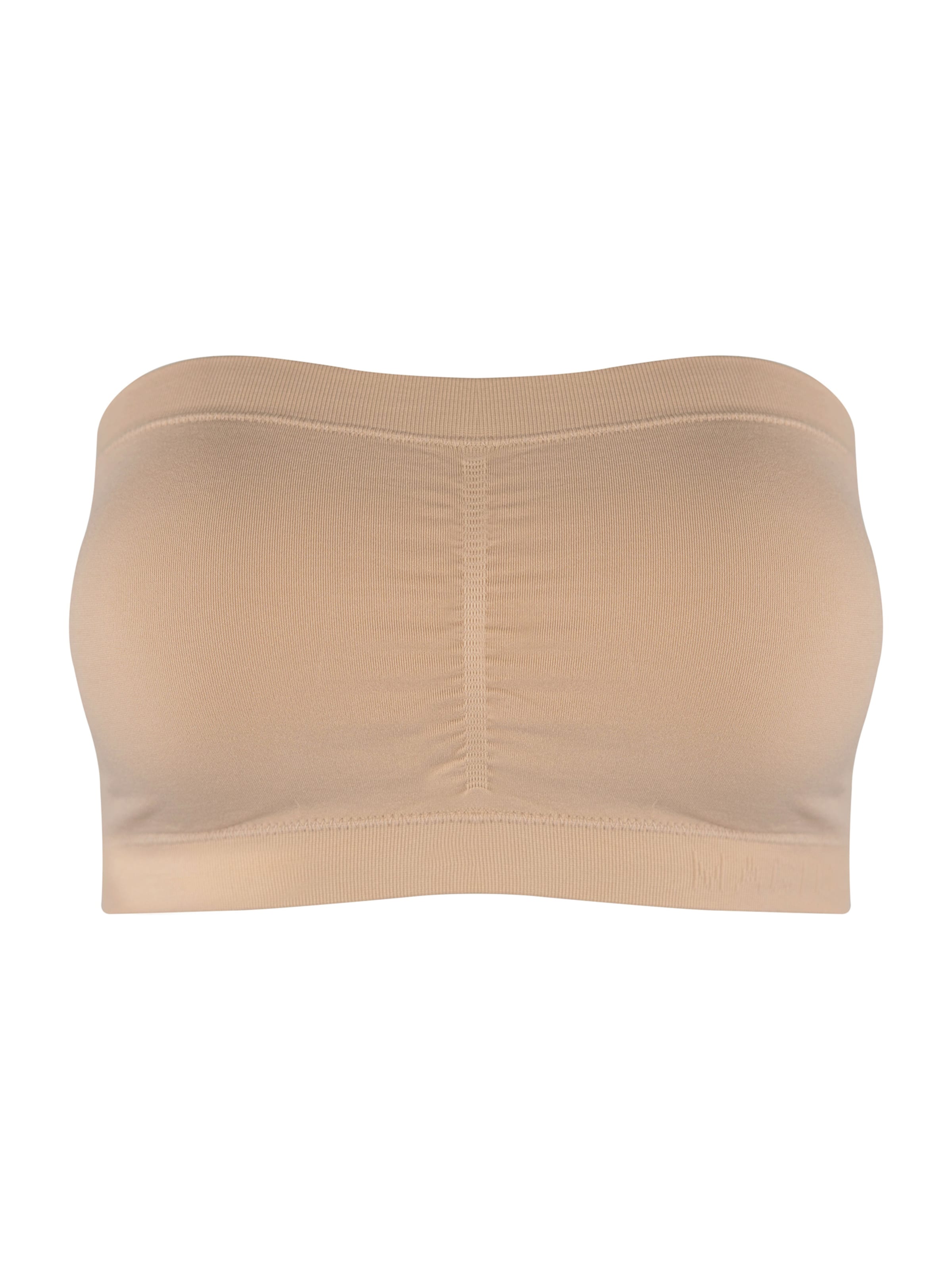 MAGIC Bodyfashion Õlapaelteta Rinnahoidja 'Comfort', värv pruun: eest vaates