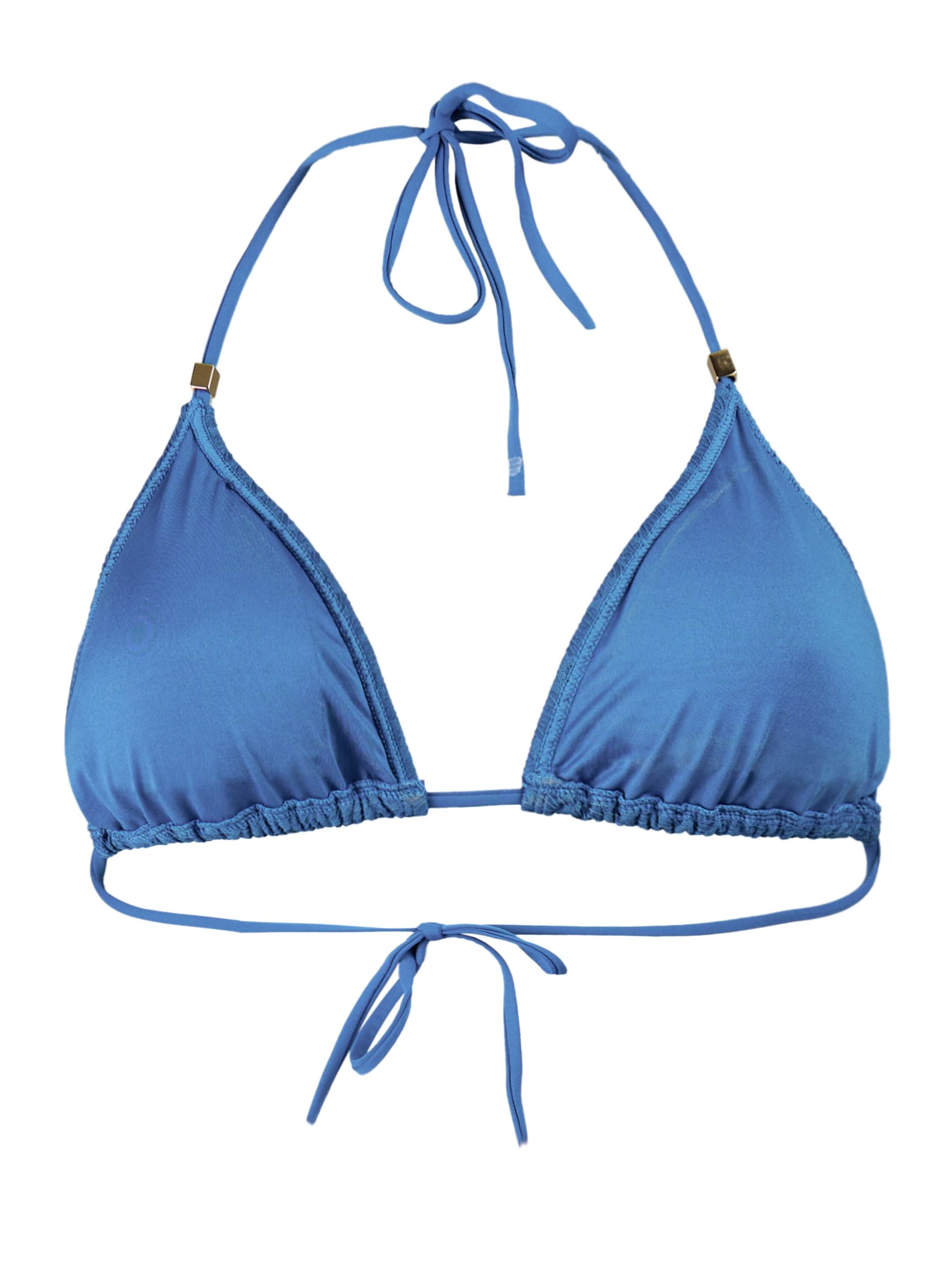 PROTEST Bikinitop 'MIXChubs' in Blauw