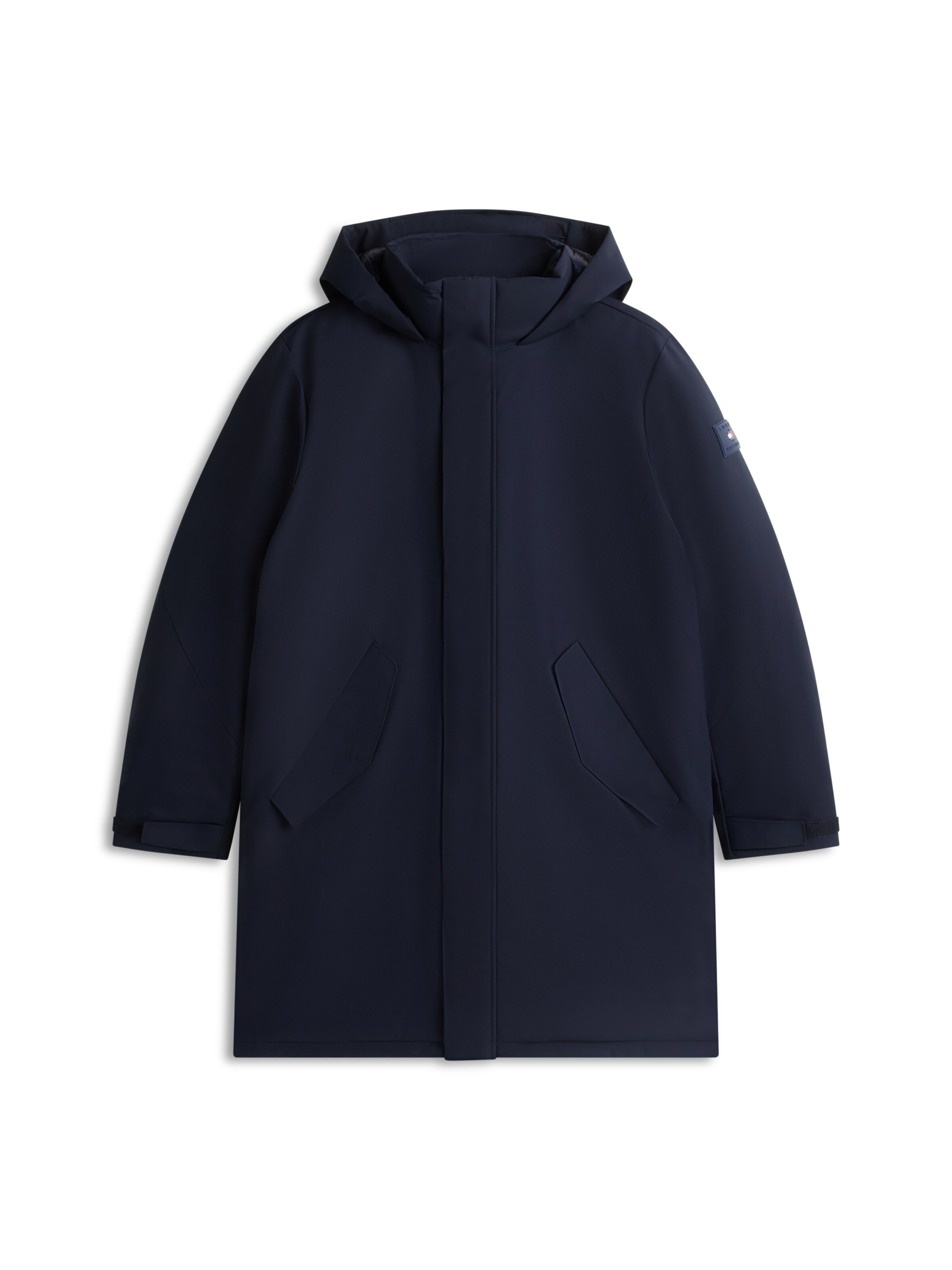 TOMMY HILFIGER Tussenparka 'Tech' in Blauw: voorkant